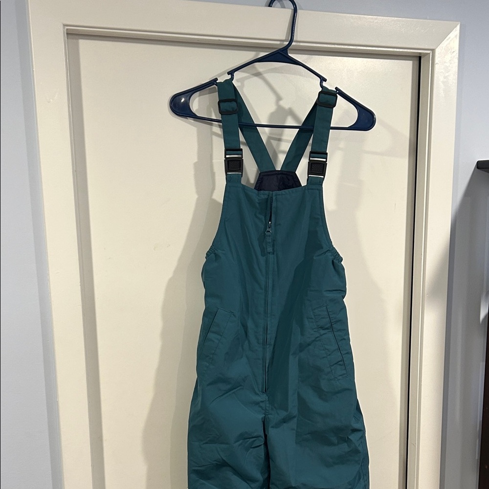 Lands' End Kids Teal One Piece Snowsuit